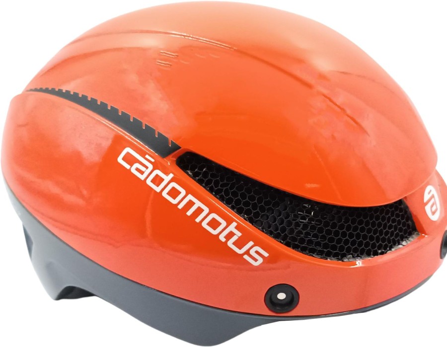 Skating Cádomotus Ice Accessoires | Cadomotus Omega Aero Ice Skating Helmet Orange