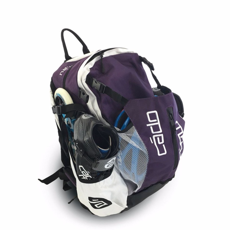 Skating Cádomotus Skating And Skate Bags | Cadomotus Airflow Competition Bag Eggplant