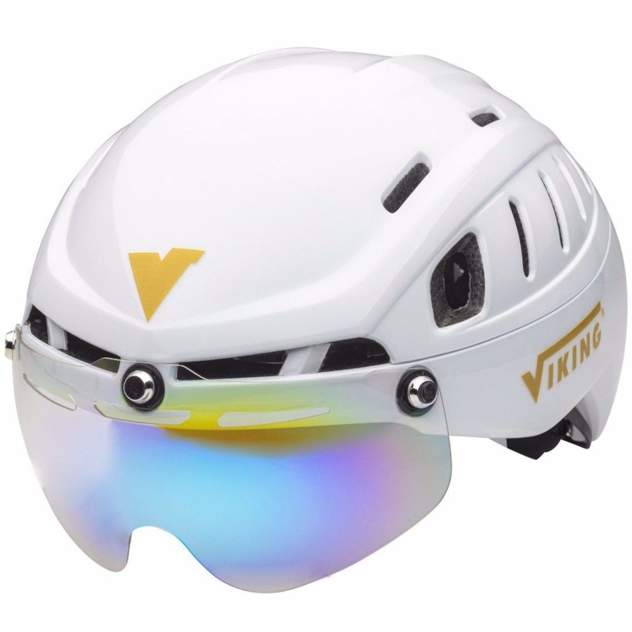 Skating Viking Ice Accessoires | Viking Sparrow Ice Skating Helmet White