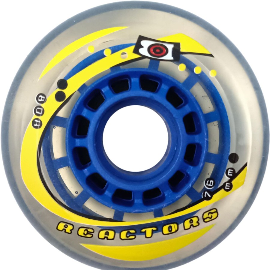 Skating DMB Skate Wheels | Dmb Reactors Bullzeye 76Mm