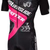 Skating Powerslide Skate Apparel | Powerslide Inline Skinsuit World Black/Pink 2017