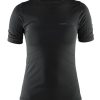 Thermal- & Underwear Craft Thermal Undershirts | Craft Cool Seamless Ss Tee Woman Black