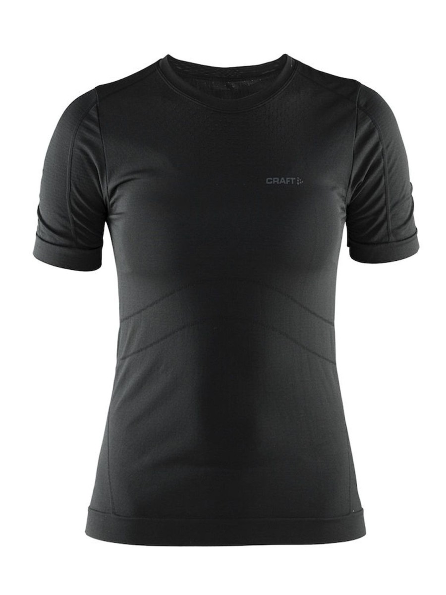 Thermal- & Underwear Craft Thermal Undershirts | Craft Cool Seamless Ss Tee Woman Black