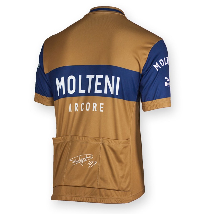 Cycling & Triathlon Rogelli Cycling Apparel Men | Rogelli Replica Bike Shirt Molteni Short Sleeve