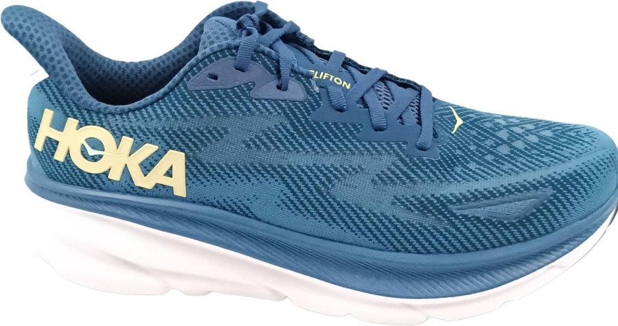 Running & Hiking Hoka One One Runningshoes | Hoka One One Clifton 9 Midnight Ocean/Bluesteel