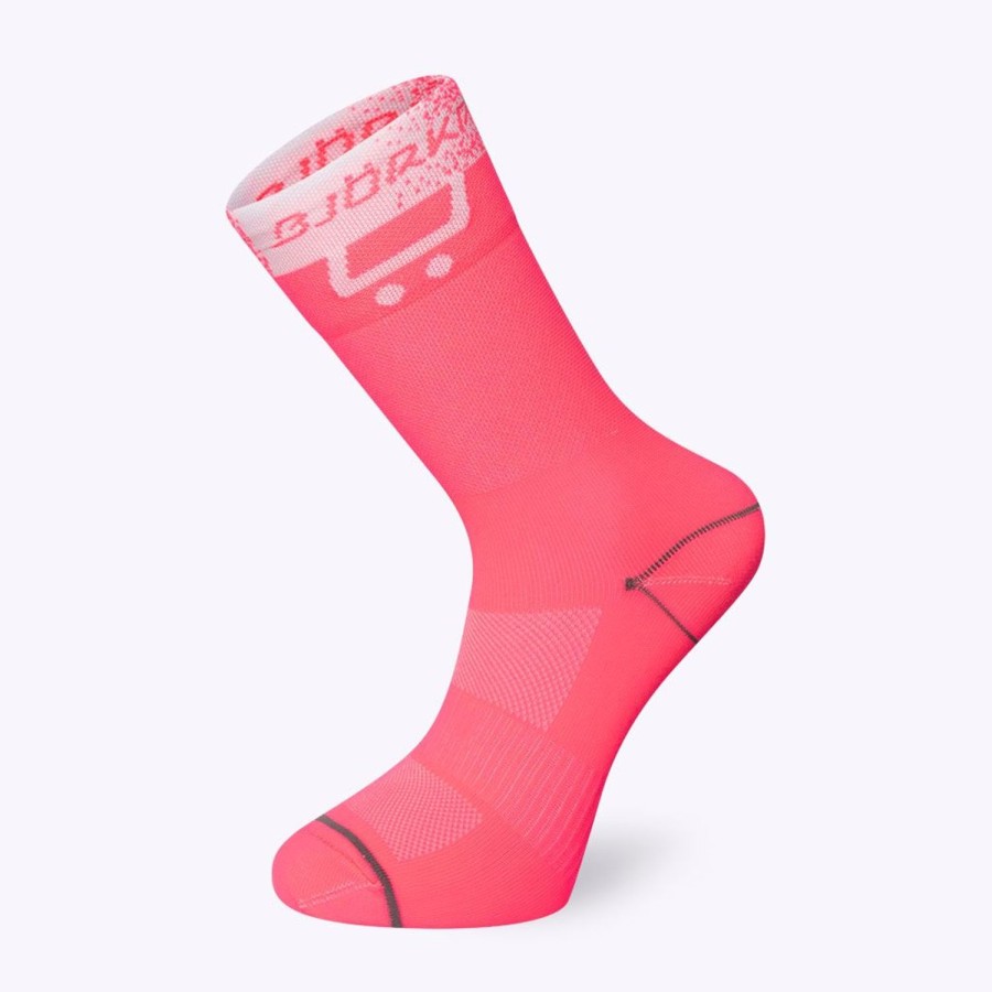 Cycling & Triathlon Bjorka Cycling Socks | Bjorka Sock Pink