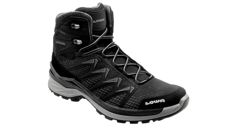 Running & Hiking Lowa Outdoor Walking & Hiking Shoes | Lowa Innox Pro Gtx Mid Black/Grey