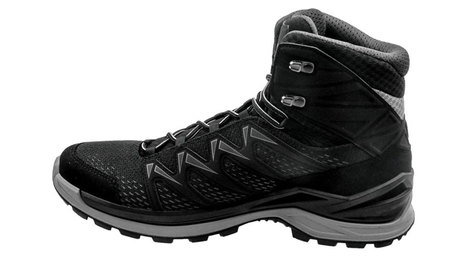 Running & Hiking Lowa Outdoor Walking & Hiking Shoes | Lowa Innox Pro Gtx Mid Black/Grey