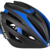 Skating Powerslide Protection | Powerslide Race Attack Bicycle/Skate Helmet Black/Blue With Led Light