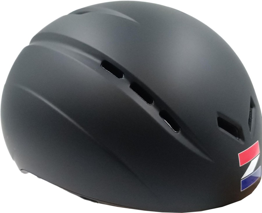 Skating Zandstra Ice Accessoires | Zandstra Ice Skating Helmet Matte Black