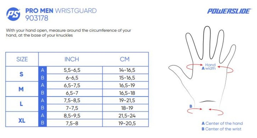 Skating Powerslide Protection | Powerslide Pro Air Wristguards