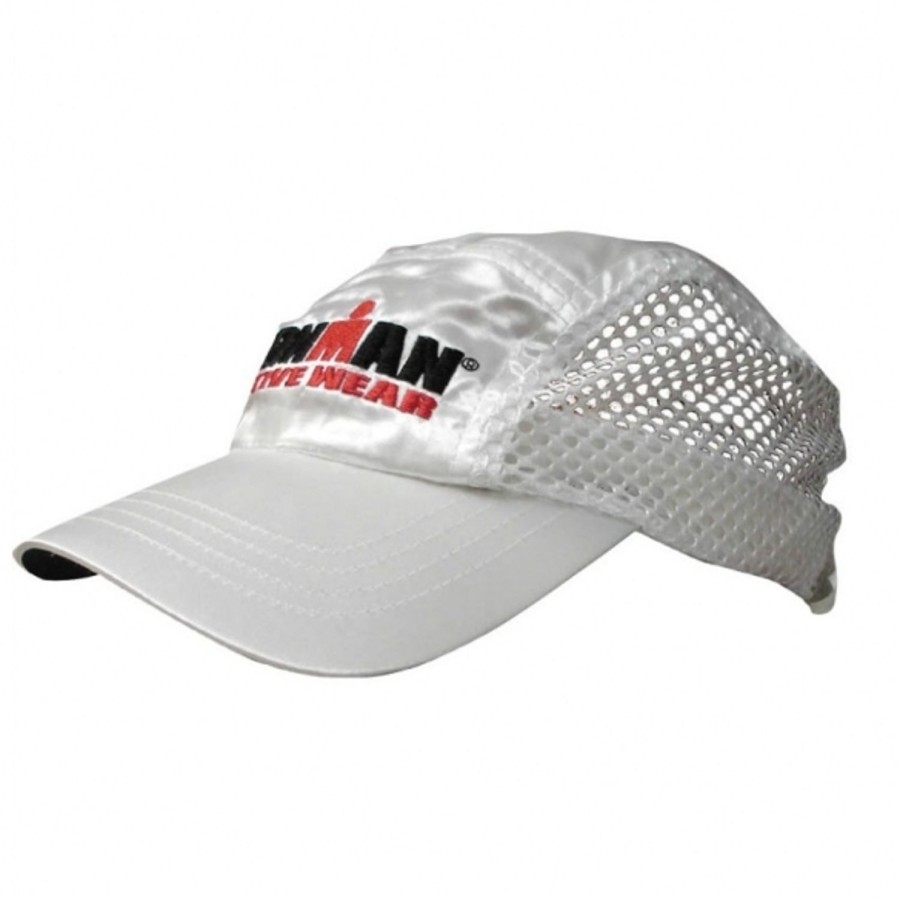 Cycling & Triathlon IronMan Triathlon Accessoires | Ironman Venti Race Cap White