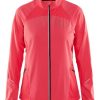 Running & Hiking Craft Sportjackets | Craft Pxc Storm Jacket Womanblack/Blossum