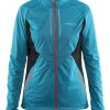 Cycling & Triathlon Craft Cycling Apparel Women | Craft Storm Jacket 2.0 Women Gale/Black/Calypso