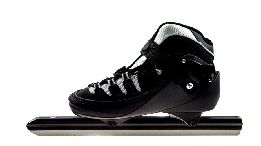 Skating Zandstra Long Track Skates | Zandstra Ving Comfort Fast Black/Silver 1250