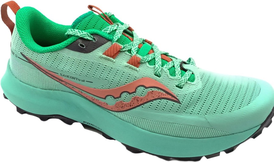 Running & Hiking Saucony Outdoor Walking & Hiking Shoes | Saucony Peregrine 13 Sprig/Canopy Vert Clair