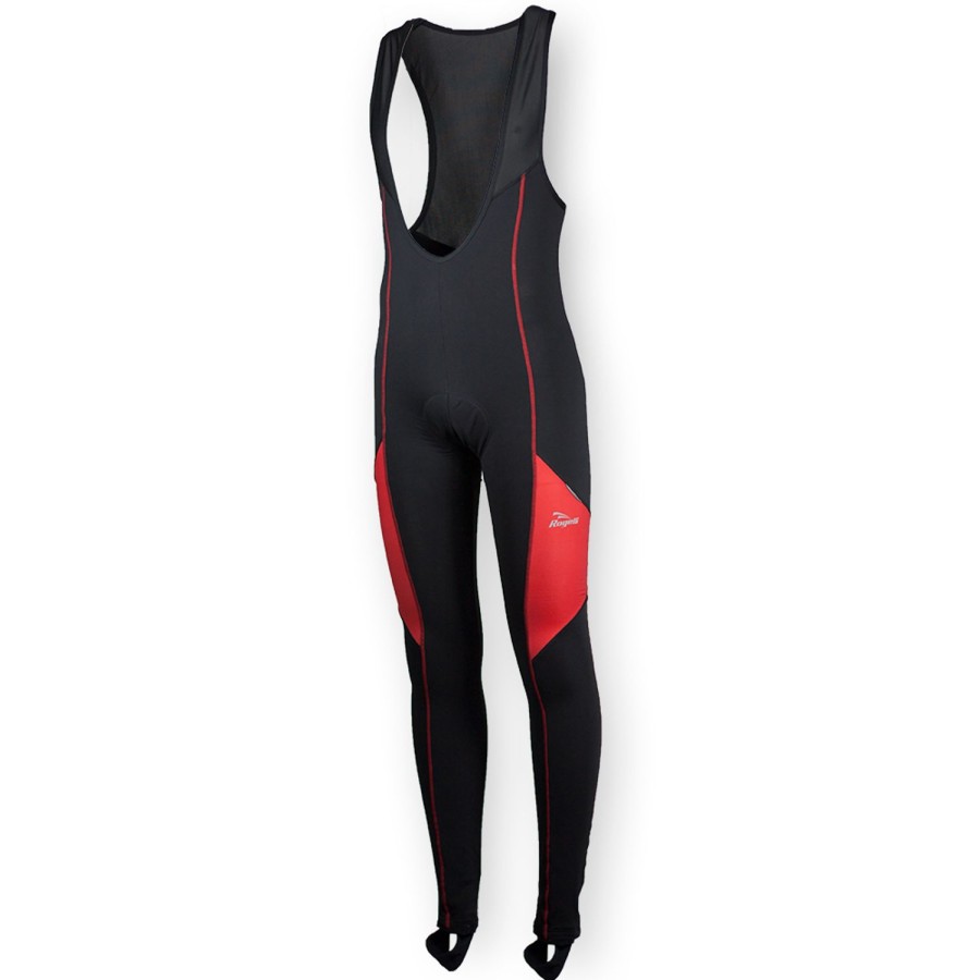 Cycling & Triathlon Rogelli Cycling Apparel Men | Rogelli Manzano Bibtight Black/Red