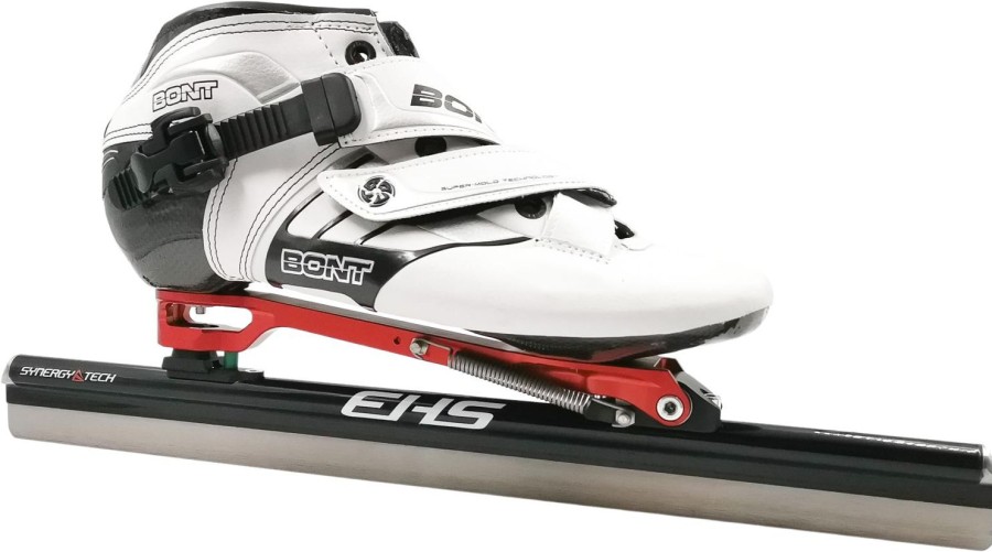 Skating Bont Long Track Skates | Bont Z White Ehs Synergy Bi-Metal