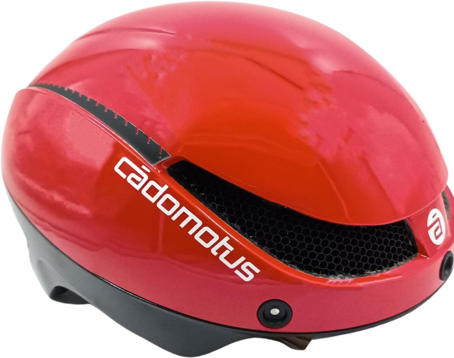 Skating Cádomotus Ice Accessoires | Cadomotus Omega Aero Ice Skating Helmet Red