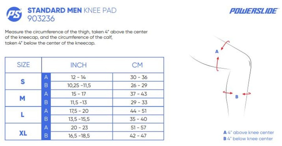 Skating Powerslide Protection | Powerslide Standard Knee Men