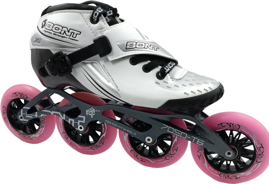 Skating Bont Inline Skates | Bont Jet White 4X105Mm