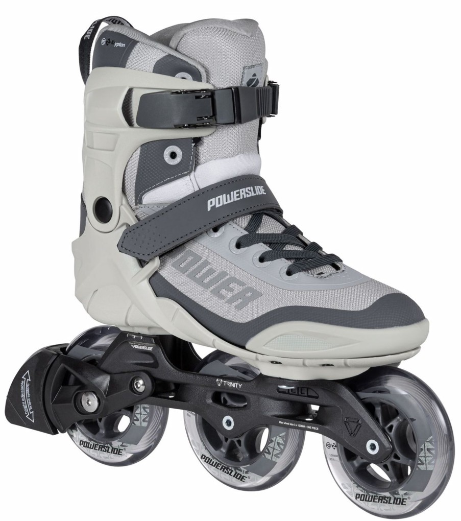 Skating Powerslide Inline Skates | Powerslide Krypton Grey 100