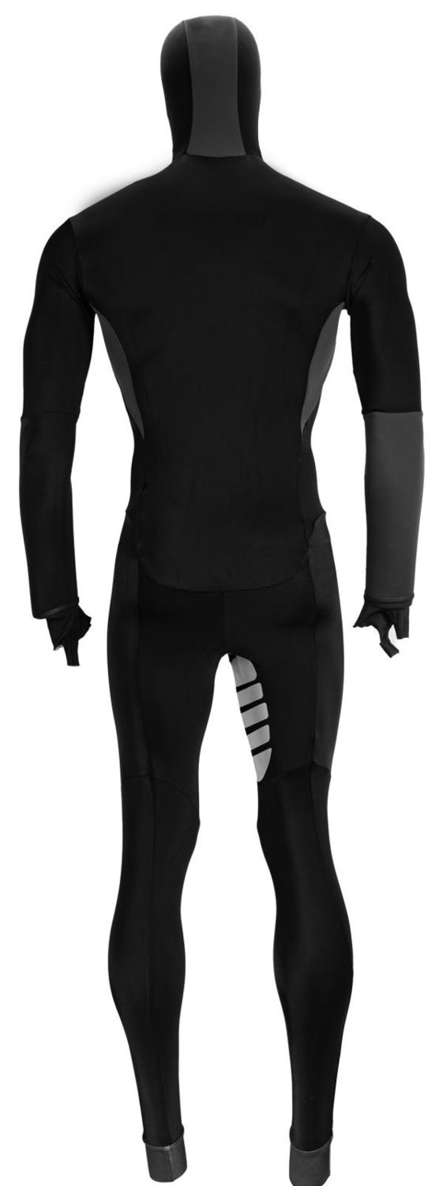 Skating Hunter Ice Skate Apparel | Hunter Speedsuit Base Lycra Grey