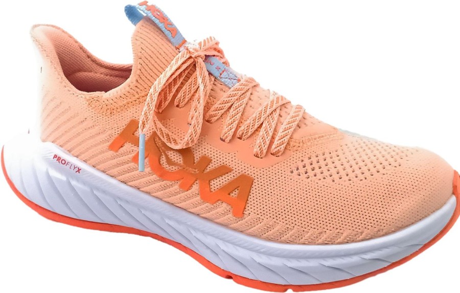 Running & Hiking Hoka One One Runningshoes | Hoka One One Carbon X 3 - Peach Parfait / Summer Song