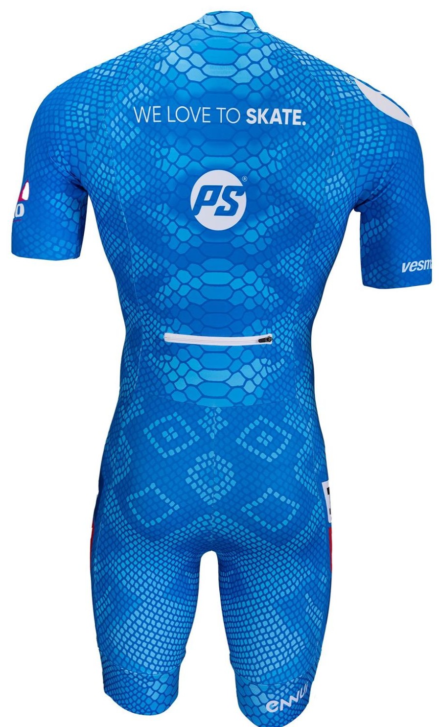 Skating Powerslide Skate Apparel | Powerslide Inline Suit 2023 Light Blue