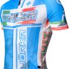 Cycling & Triathlon Bjorka Cycling Apparel Men | Bjorka Maillot World Italie Blue