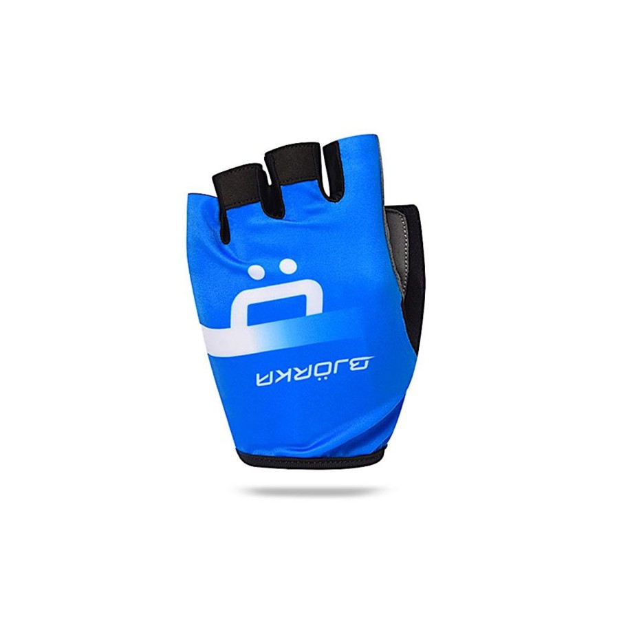 Cycling & Triathlon Bjorka Cycling Gloves Short | Bjorka Bike Glove Isoard Blue/Black