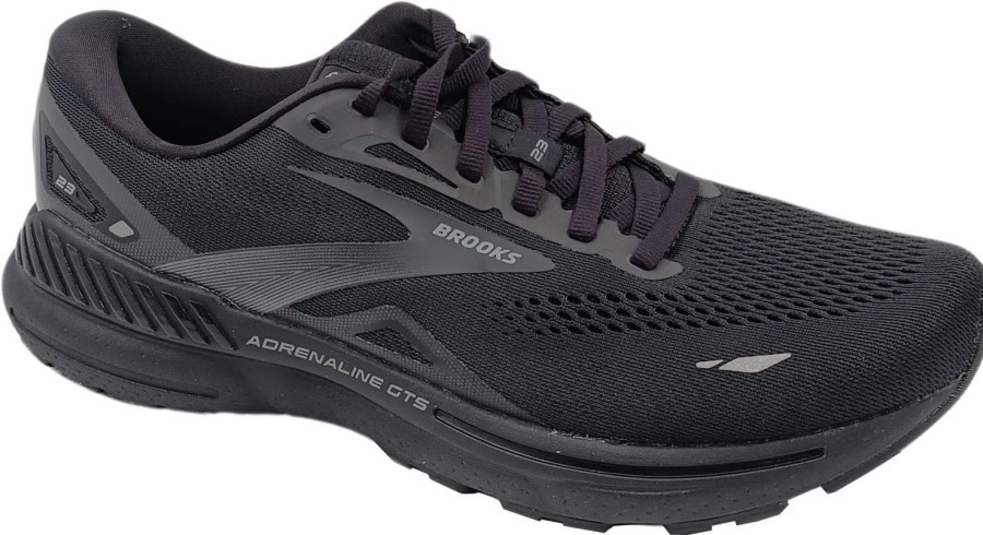 Running & Hiking Brooks Runningshoes | Brooks Adrenaline Gts 23 Black/ Black/ Ebony