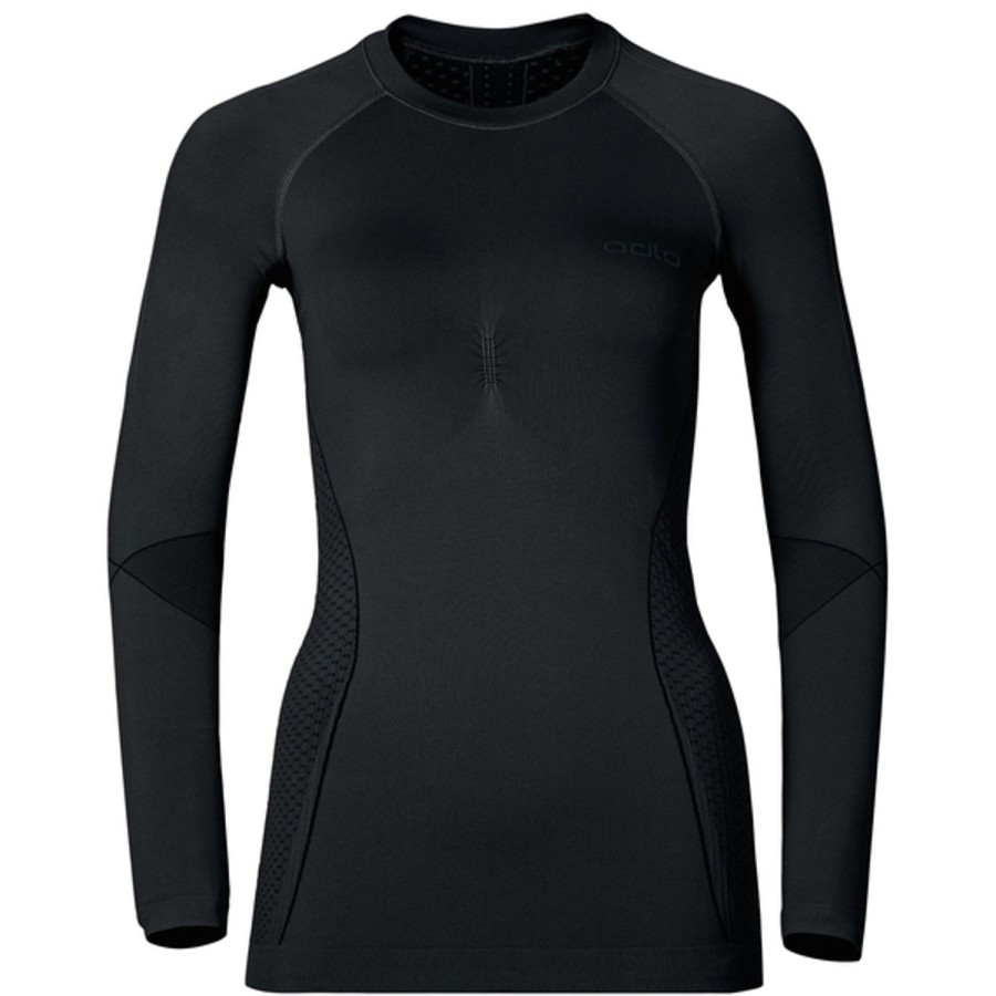 Thermal- & Underwear Odlo Thermal Undershirts | Odlo Woman Evolution Warm Shirt 183131