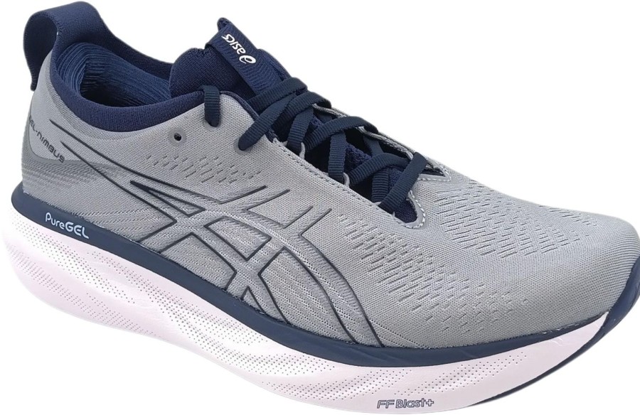 Running & Hiking Asics Runningshoes | Asics Nimbus 25 Sheet Rock/Indigo Blue