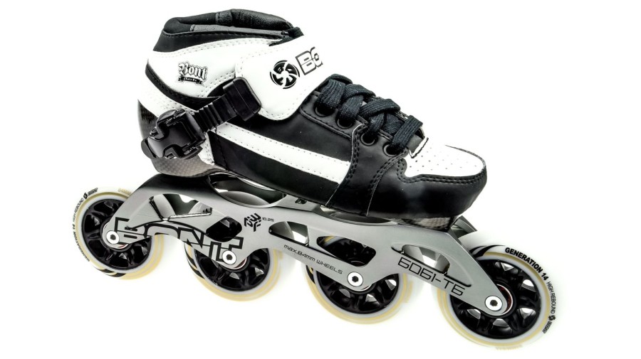 Kids Bont | Bont Pursuit Skate White/Blackskate Kids 84Mm