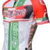 Cycling & Triathlon Bjorka Cycling Apparel Men | Bjorka Maillot World Italie White