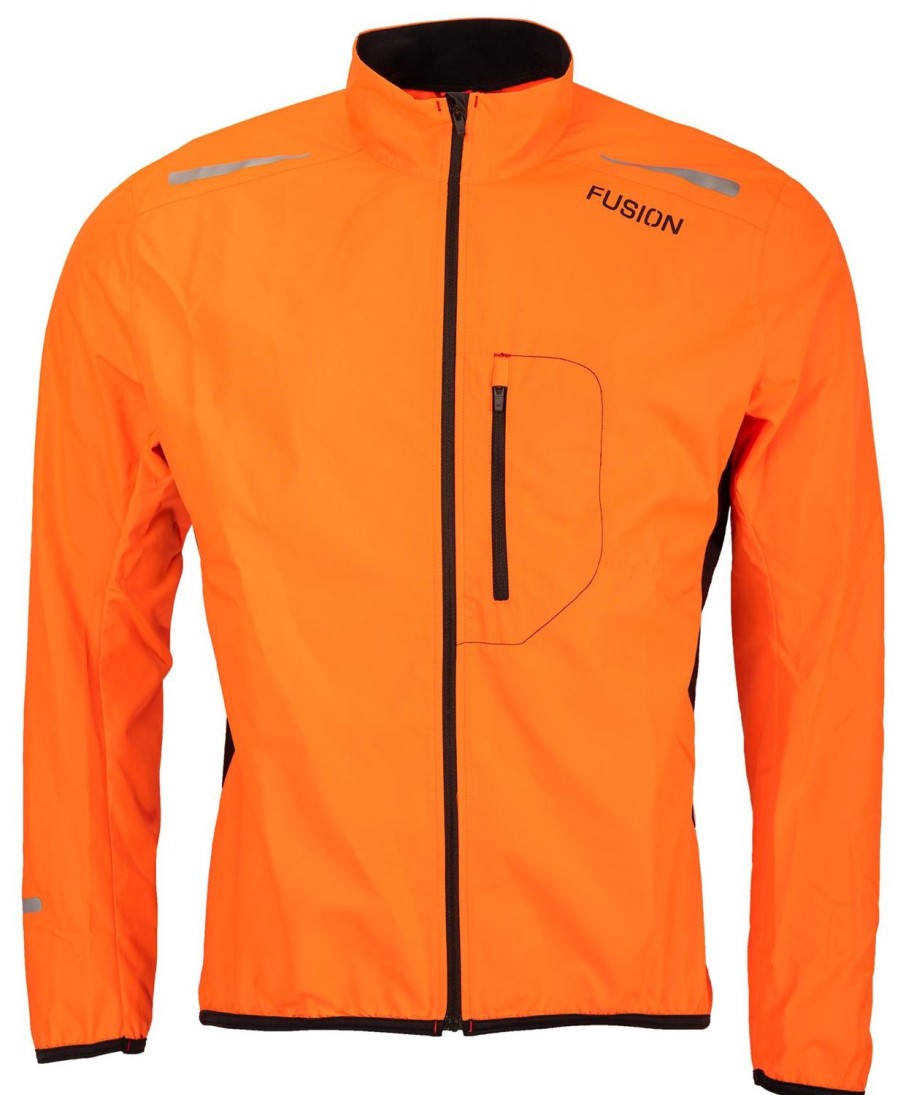 Running & Hiking Fusion Sportjackets | Fusion Mens S1 Run Jacket Orange