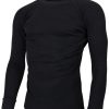 Thermal- & Underwear Avento Undershirts | Avento Thermoshirt Men Black (Long Sleeve) 723