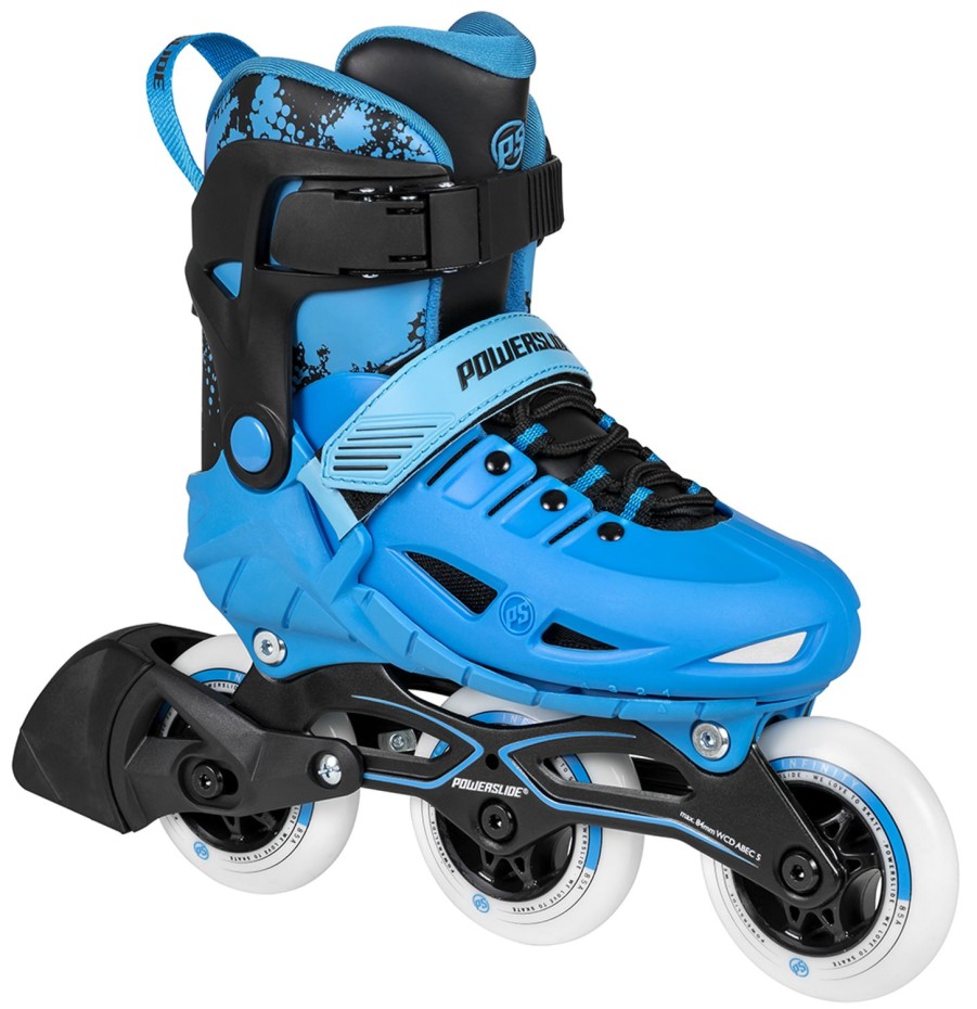 Kids Powerslide | Powerslide Phuzionuniverse Kids Skate Adjustable Blue