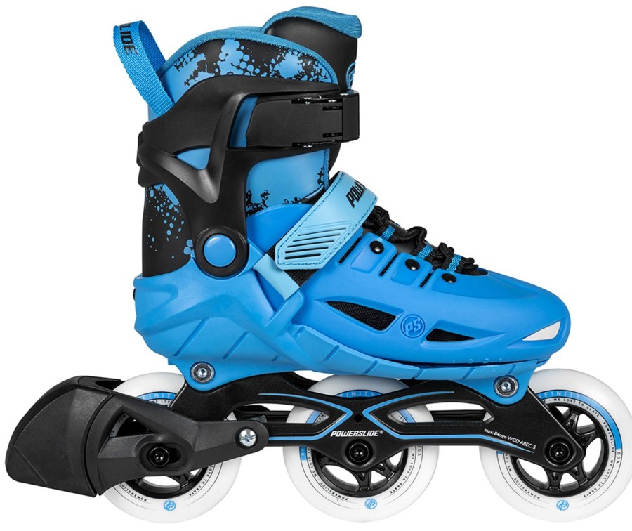 Kids Powerslide | Powerslide Phuzionuniverse Kids Skate Adjustable Blue