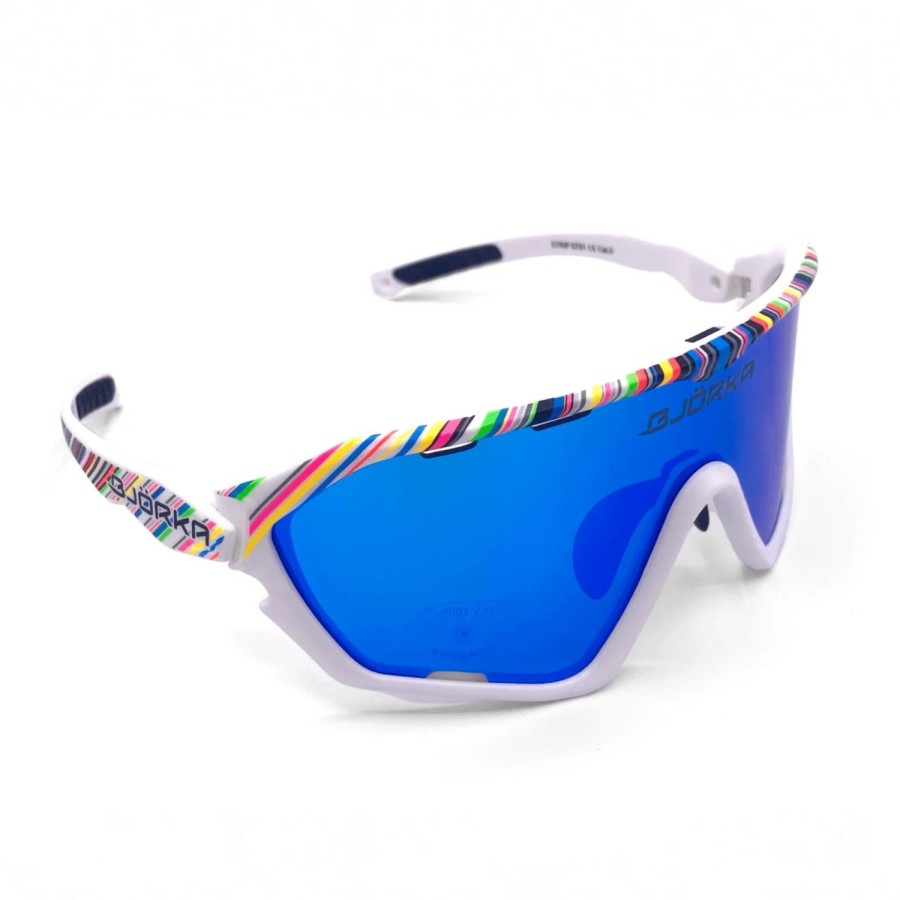 Skating Bjorka Glasses | Bjorka Strip St01 White