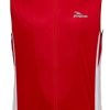 Cycling & Triathlon Rogelli Cycling Apparel Men | Rogelli Sarno Sleeveless Bike Skate Shirt Red/White