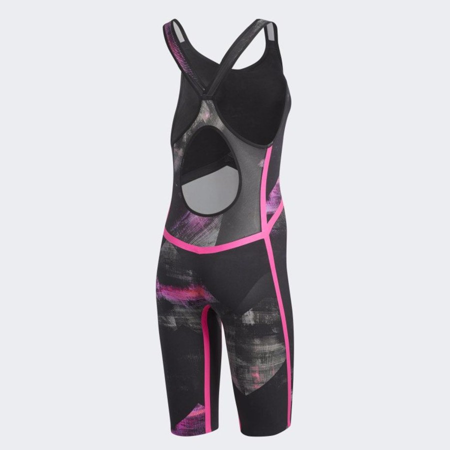 Cycling & Triathlon Adidas Swimsuits Women | Adidas Wms Adizero Breaststroke Black/Shock Pink