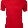 Running & Hiking Fusion Running Shirts | Fusion Womens C3 T-Shirt Red