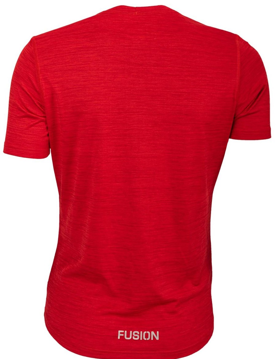 Running & Hiking Fusion Running Shirts | Fusion Womens C3 T-Shirt Red