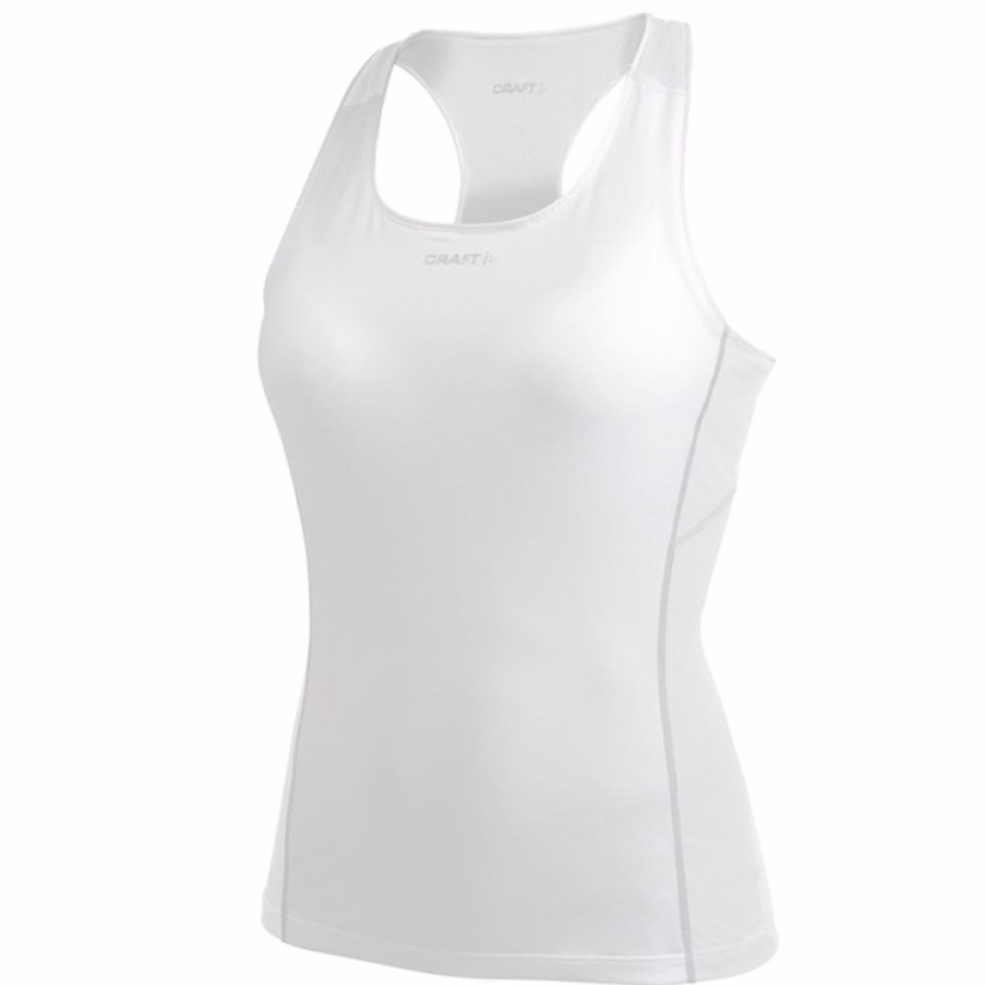 Thermal- & Underwear Craft Thermal Undershirts | Craft Stay Cool Singlet Women White