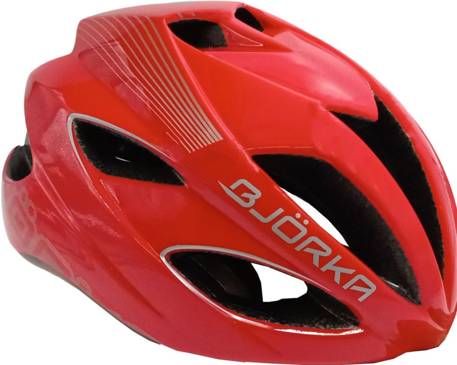 Skating Bjorka Protection | Bjorka Hb51 Bicycle/Skate Helmet Red