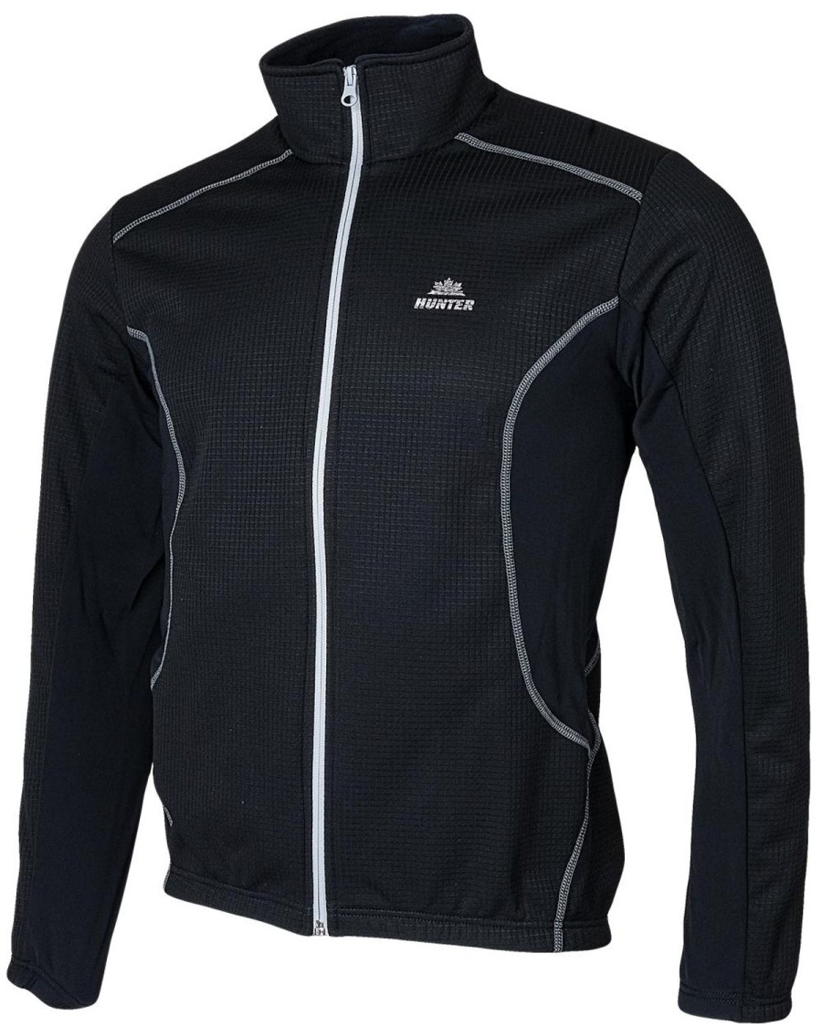 Cycling & Triathlon Hunter Cycling Apparel Women | Hunter Windtex Jacket Black