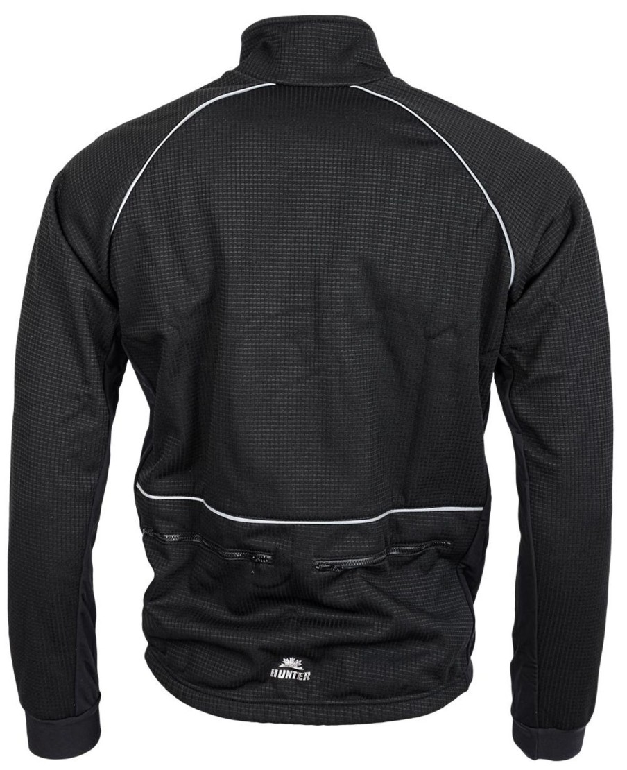 Cycling & Triathlon Hunter Cycling Apparel Women | Hunter Windtex Jacket Black