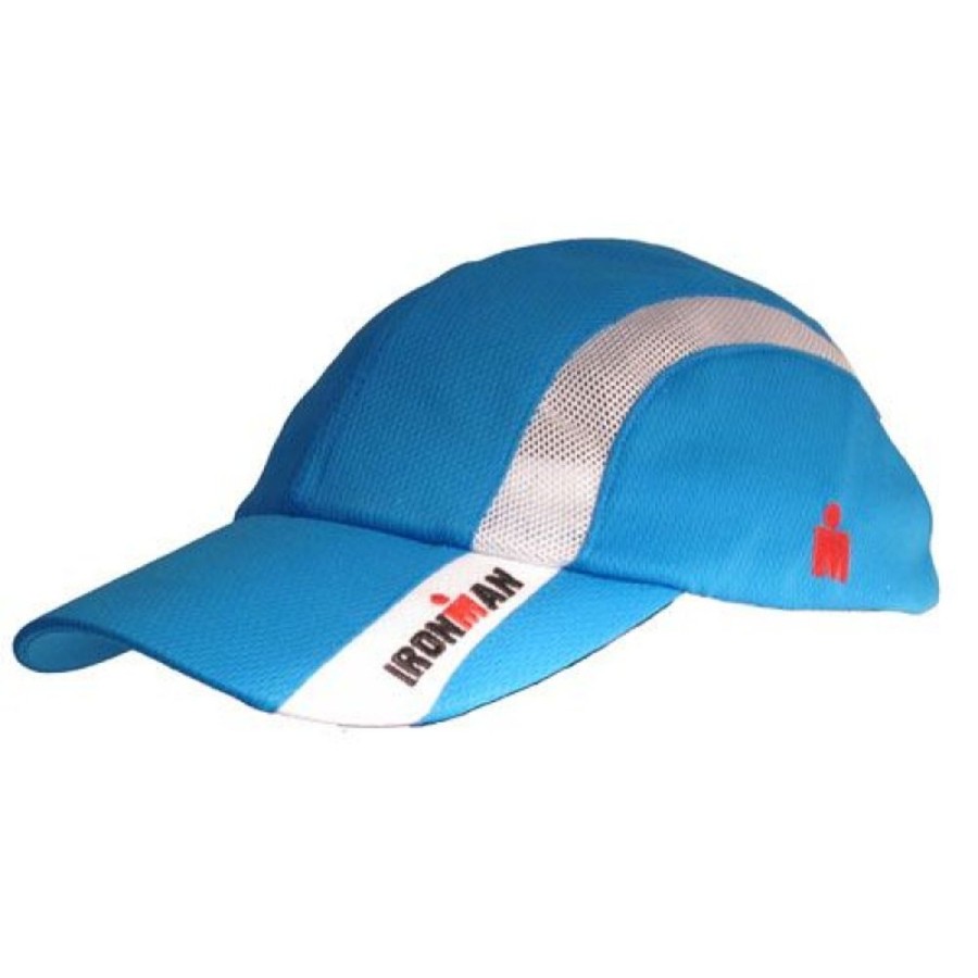 Cycling & Triathlon IronMan Triathlon Accessoires | Ironman Active Cap Sea Blue